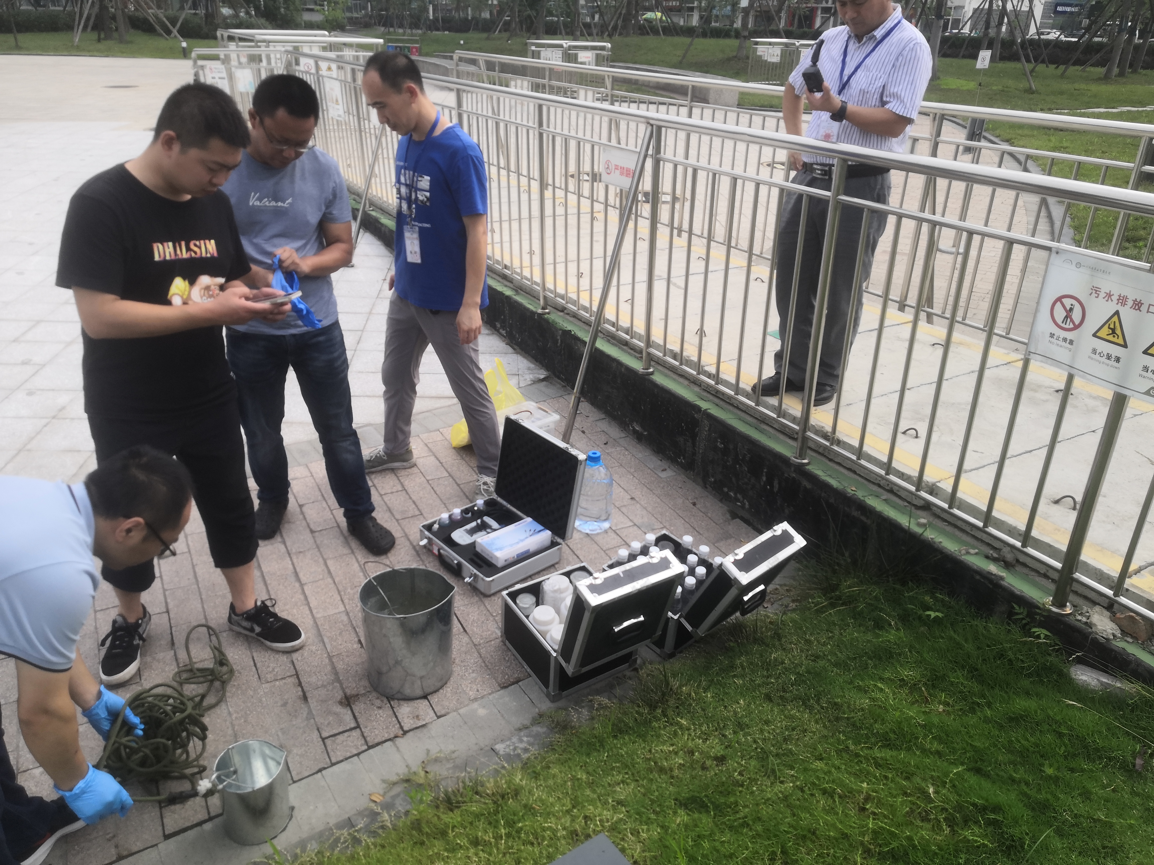 2021年8月6日，四川博水環保  在雙流空港醫院污水處理站，開展污水處理站應急演練